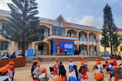 Ngày 21/3/2025 Trường Tiểu học Trần Hưng Đạo tổ chức lễ phát động ngày sách và văn hóa đọc  Việt Nam 2025