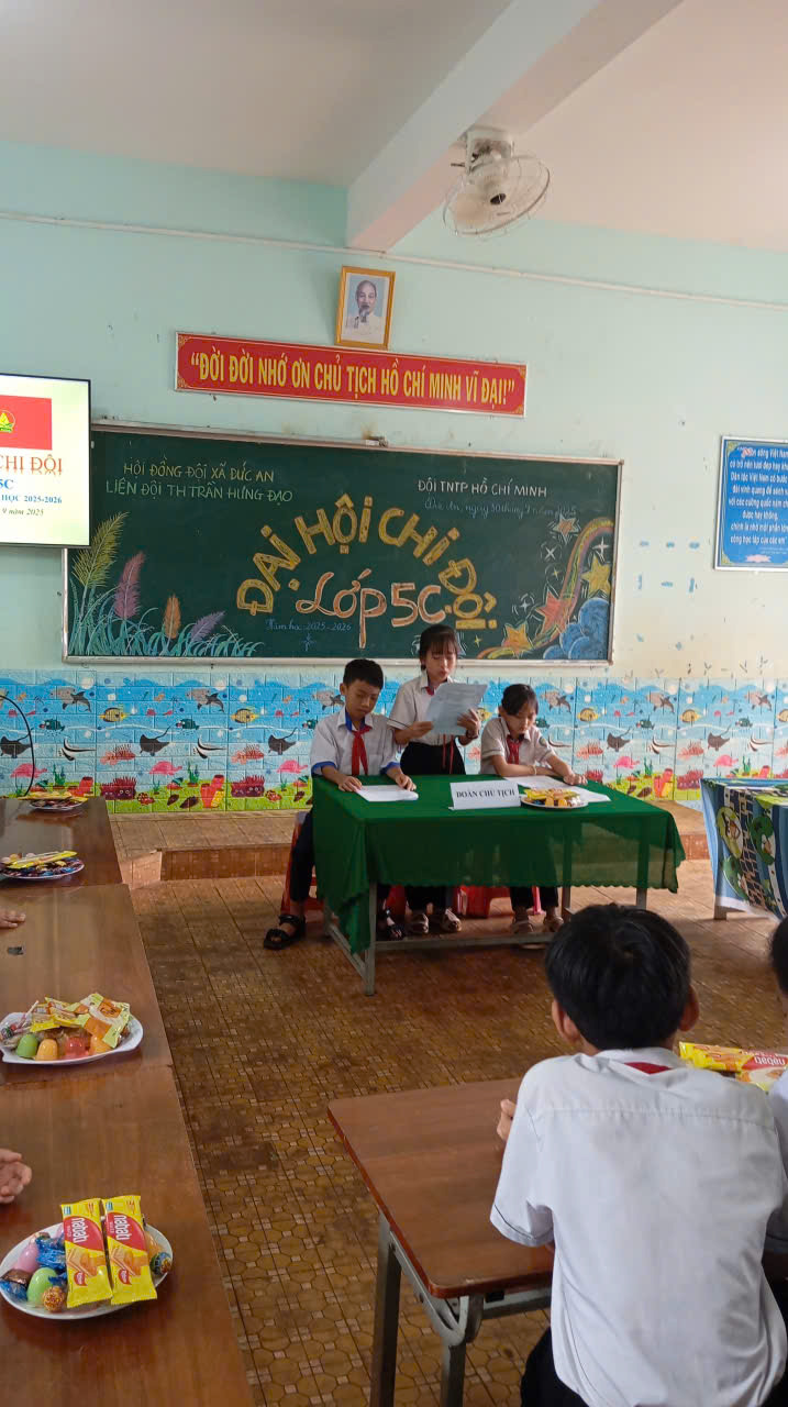 Đại hội chi đội 5C năm học (2025-2026)